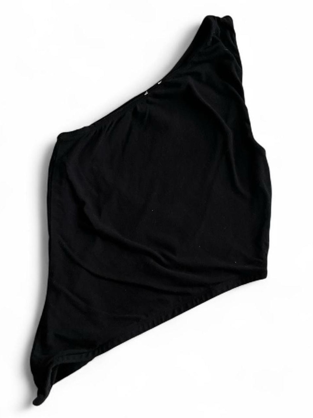 Size XS Garage Black Asymmetrical Tank Top - Picture 3 of 4